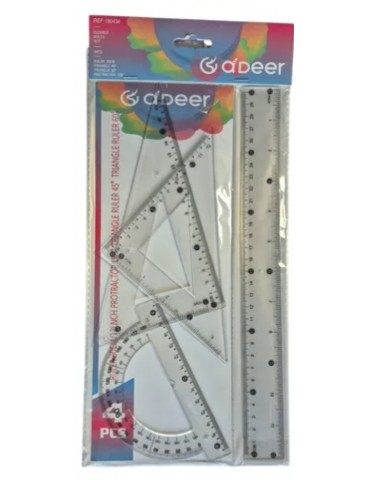 JUEGO DE GEOMETRIA 30 CM